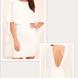 White Backless Timeless Dress